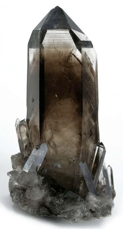 thạch anh khói - ảnh thật minh họa 1 cho Smoky quartz là gì? Đặc điểm và giá trị của thạch anh khói